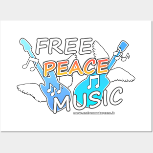 Free Peace Music Posters and Art